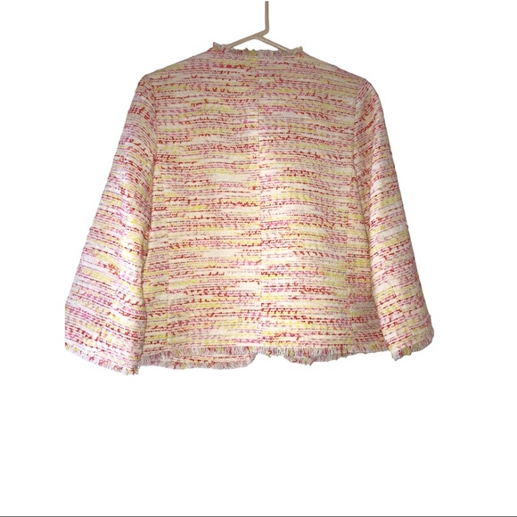 Kate spade New York Tweed Open Front Blazer Jacket, Size 10 - Picture 5 of 15